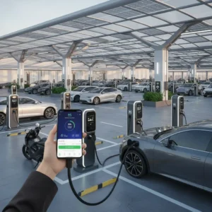 Hạ tầng trạm sạc xe điện